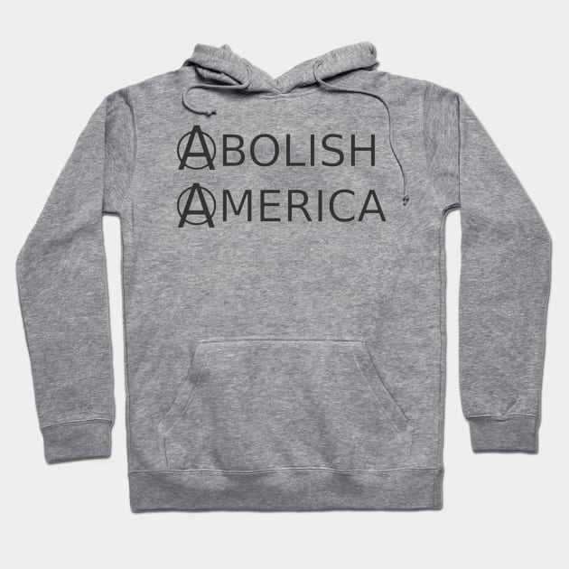 Abolish America Hoodie by dikleyt